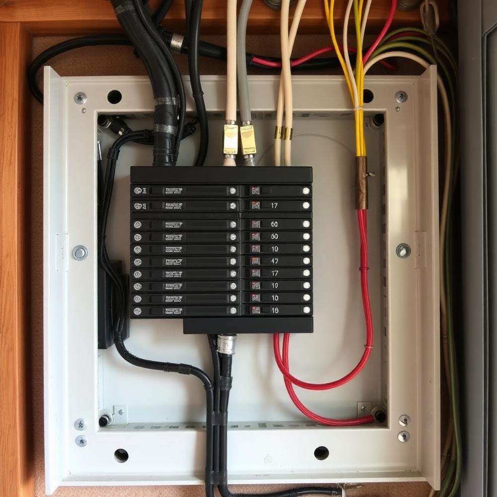 Newly installed 200A residential electrical panel